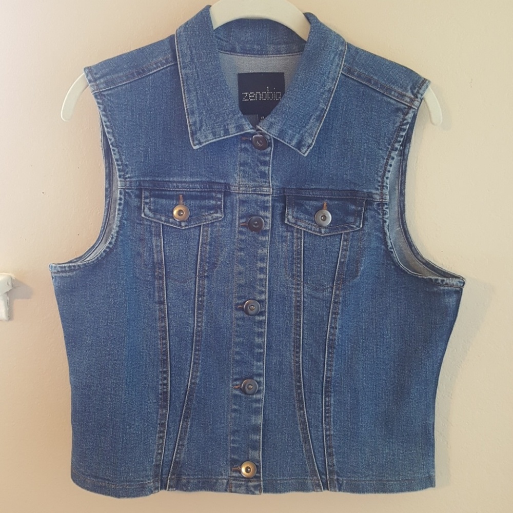 Denim vest